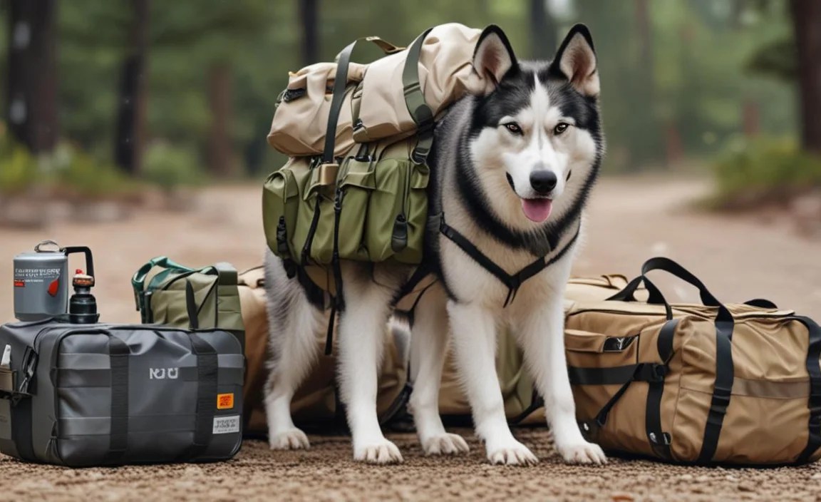 Why is a bug out bag important for dogs?