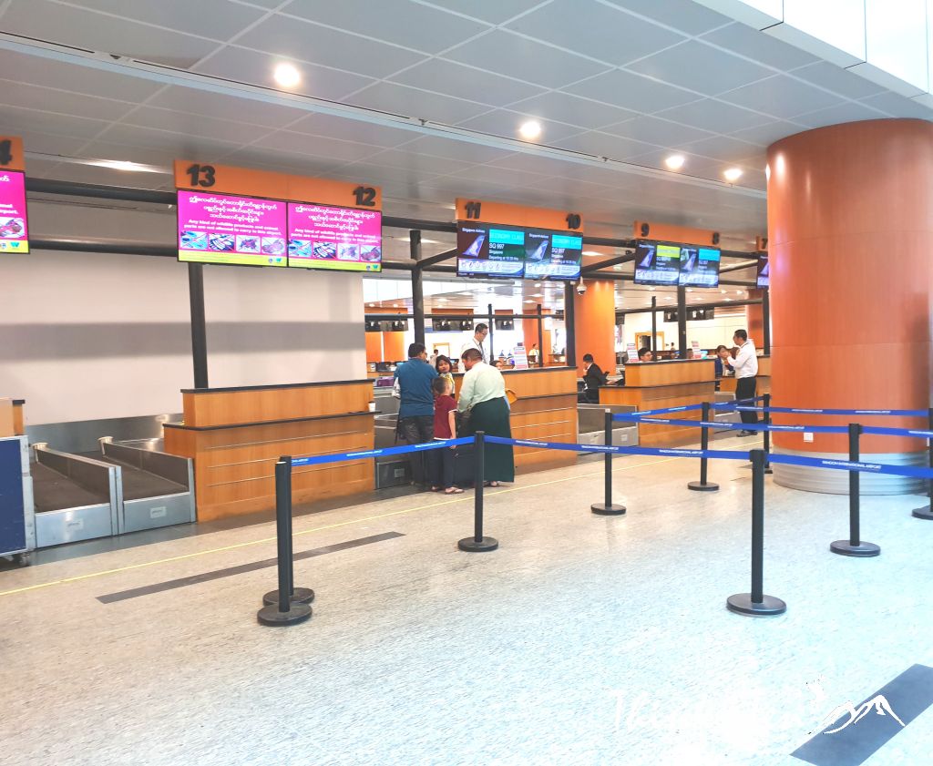 Myanmar Yangon International Airport Review