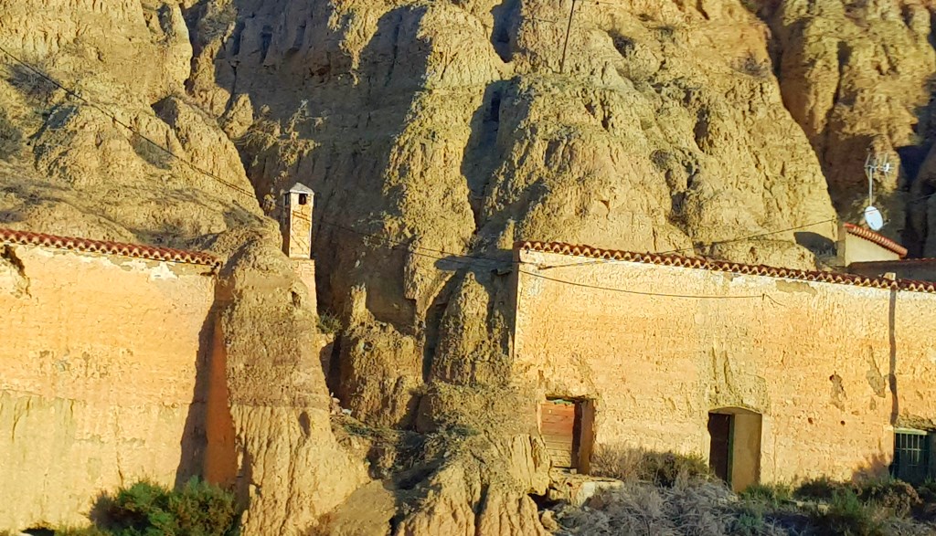 Guadix Cave House in Southern Spain vs China Magao Caves