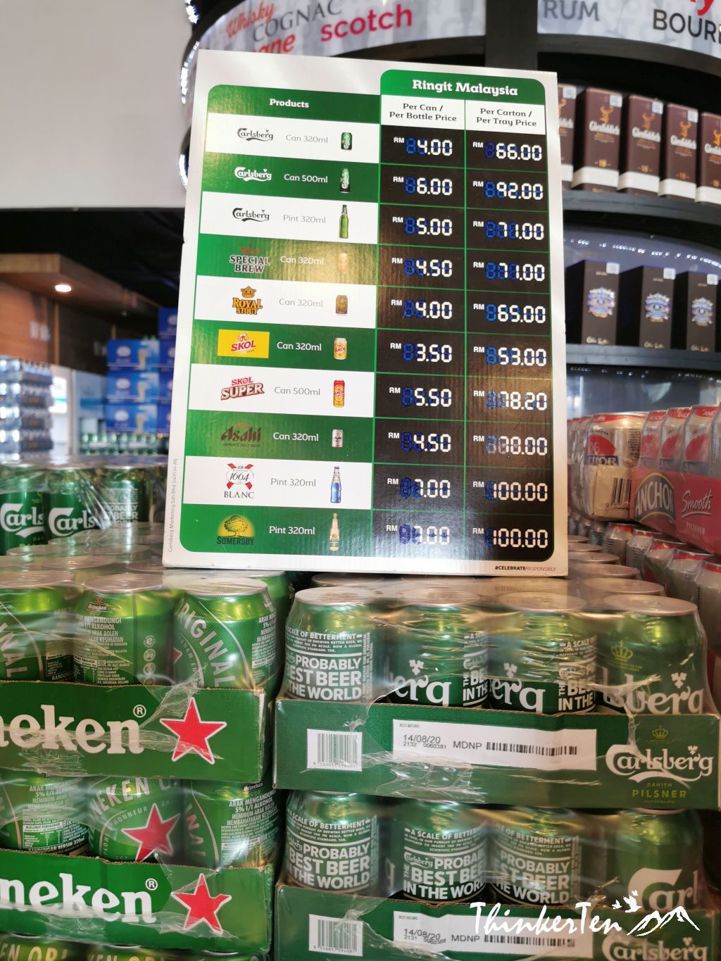 malaysia airport duty free liquor price list