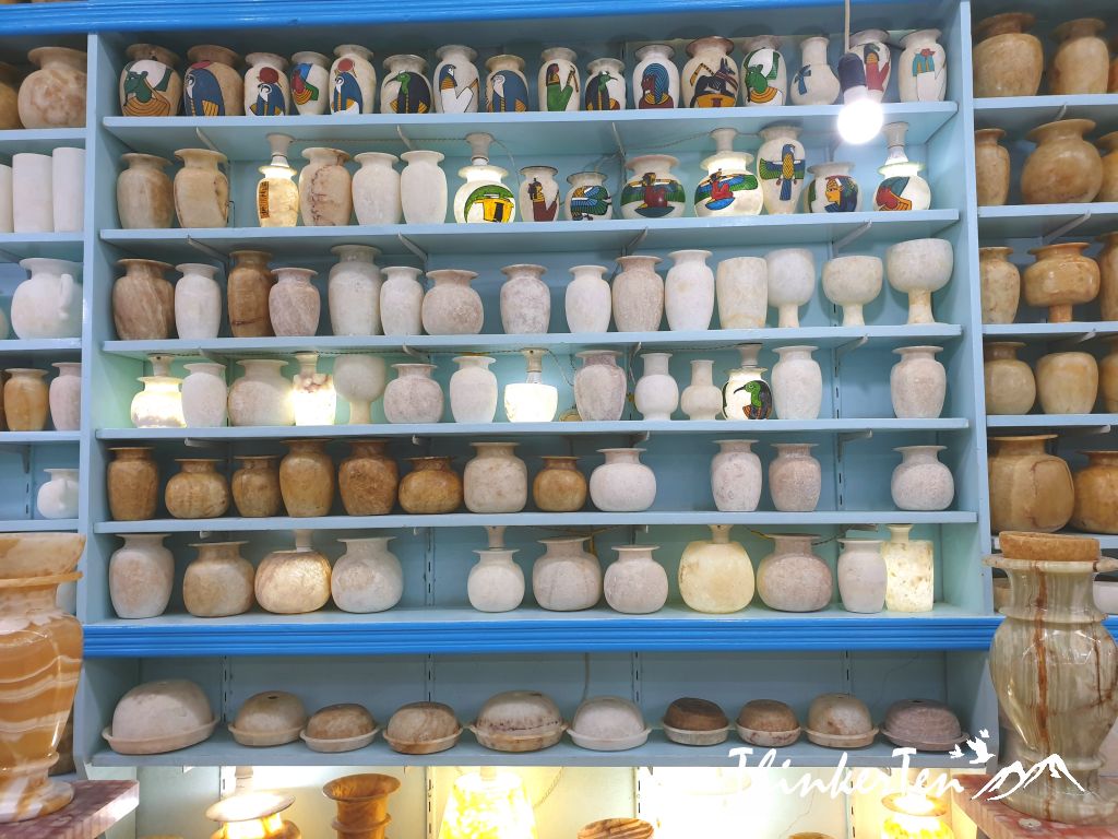 Temple of Hatshepsut & Alabaster Factory in Luxor, Egypt