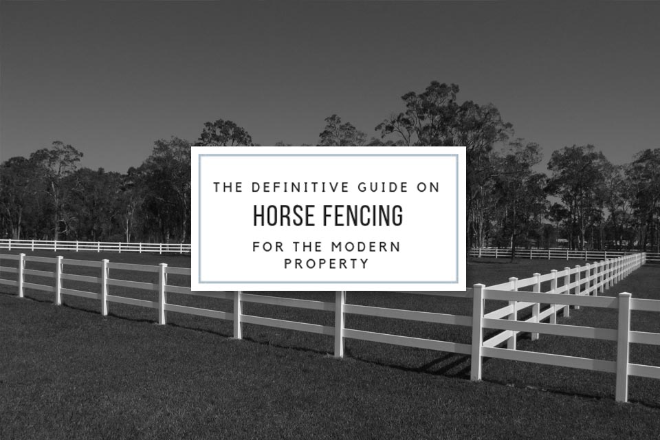 The definitive guide to modern safe horse fencing Think Fencing