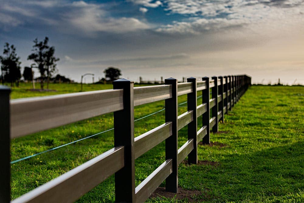 Rural Fencing Gallery Composite PVC Fences Think Fencing
