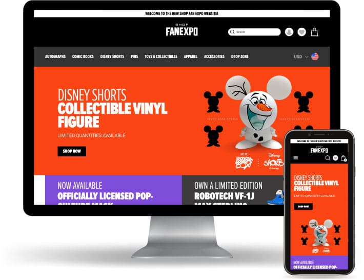 Fan Expo A powerful Website Build for a Convention.