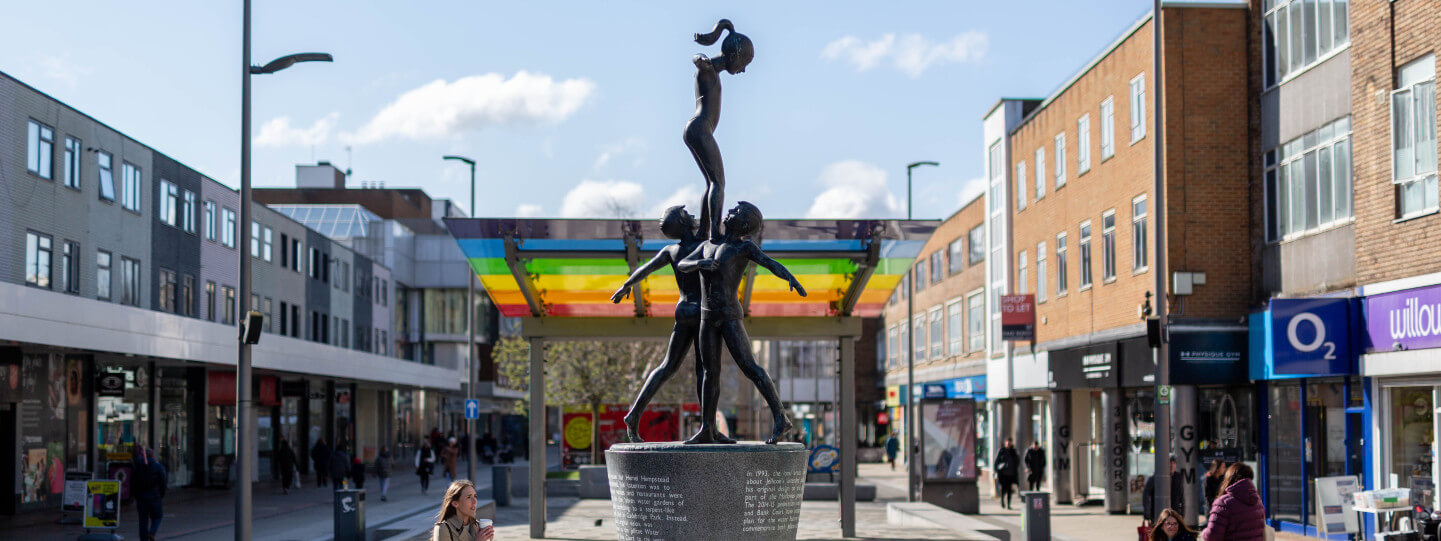 Hemel Hempstead Old Town starring role in 'This is Christmas' Think