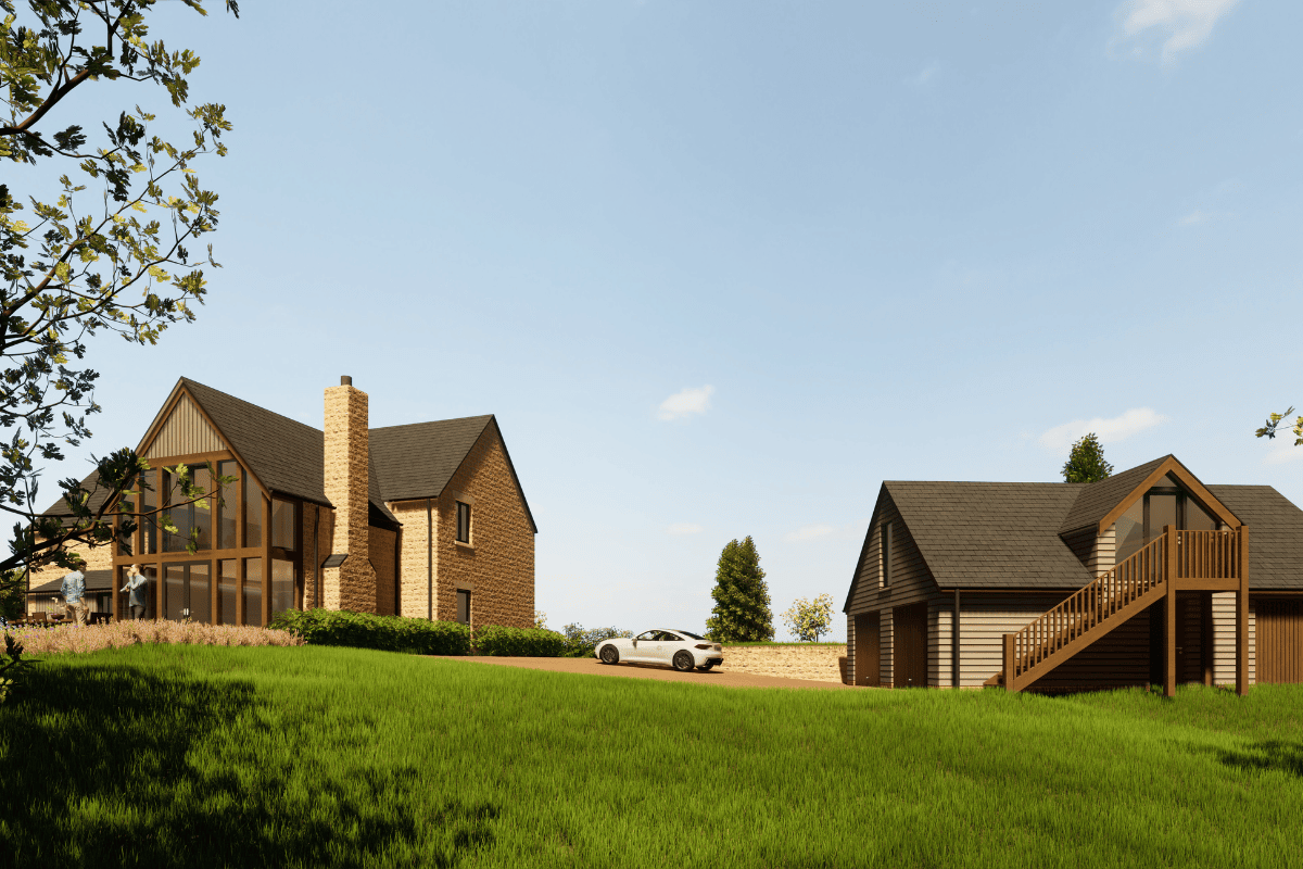 Bespoke Oak Framed New Build Thinking Buildings