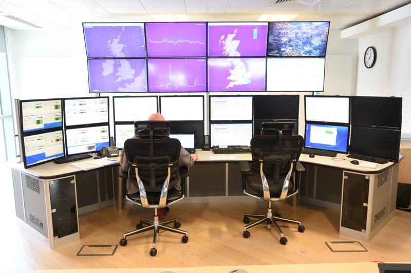 Industrial Control Room Furniture for Gas, Oil and Process Control