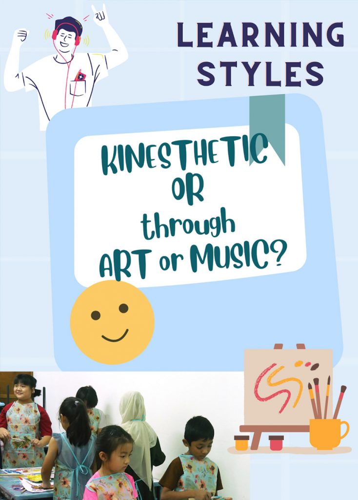 What are the FOUR main types of learning styles? Thinking Beyond