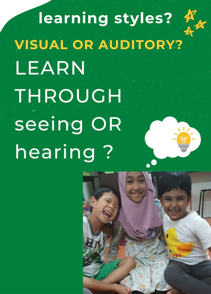 What are the FOUR main types of learning styles? Thinking Beyond