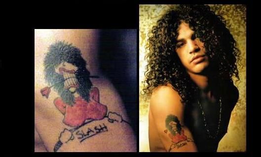 Slash – Guns N Roses Talks Tatts. Video – Thinkin' Skin Temporary Tattoos 319_x_529_jpg