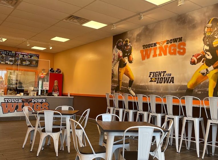 Touch Down Wings Think Iowa City
