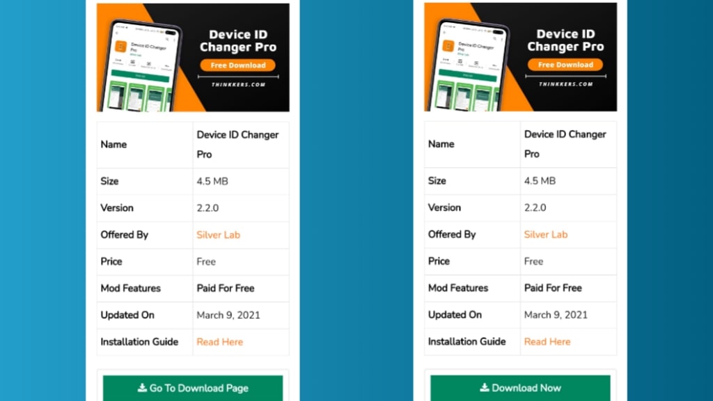 Device ID Changer Pro Apk v2.2.0 (Free Download) Thinkkerz