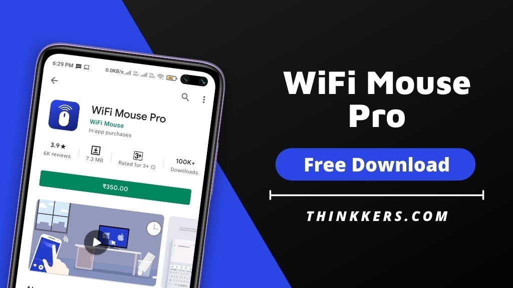 Wifi Mouse Pro Apk v4.3.2 (Paid For Free) Thinkkerz