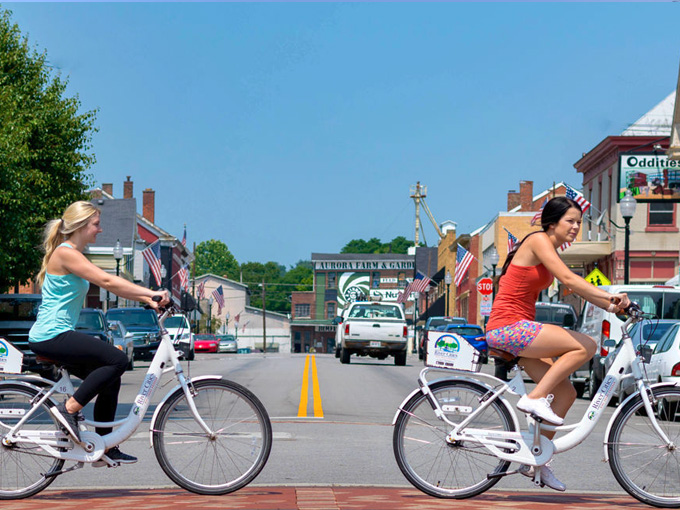 River Cities Bike Share Program Lawrenceburg, Indiana