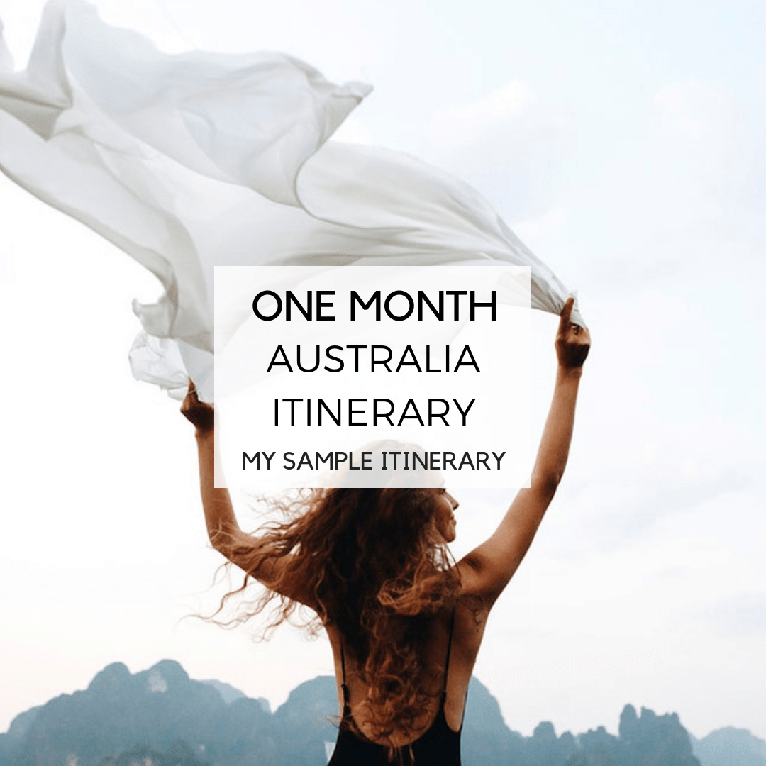 One Month Australia Itinerary My Sample Itinerary ThinkMaverick