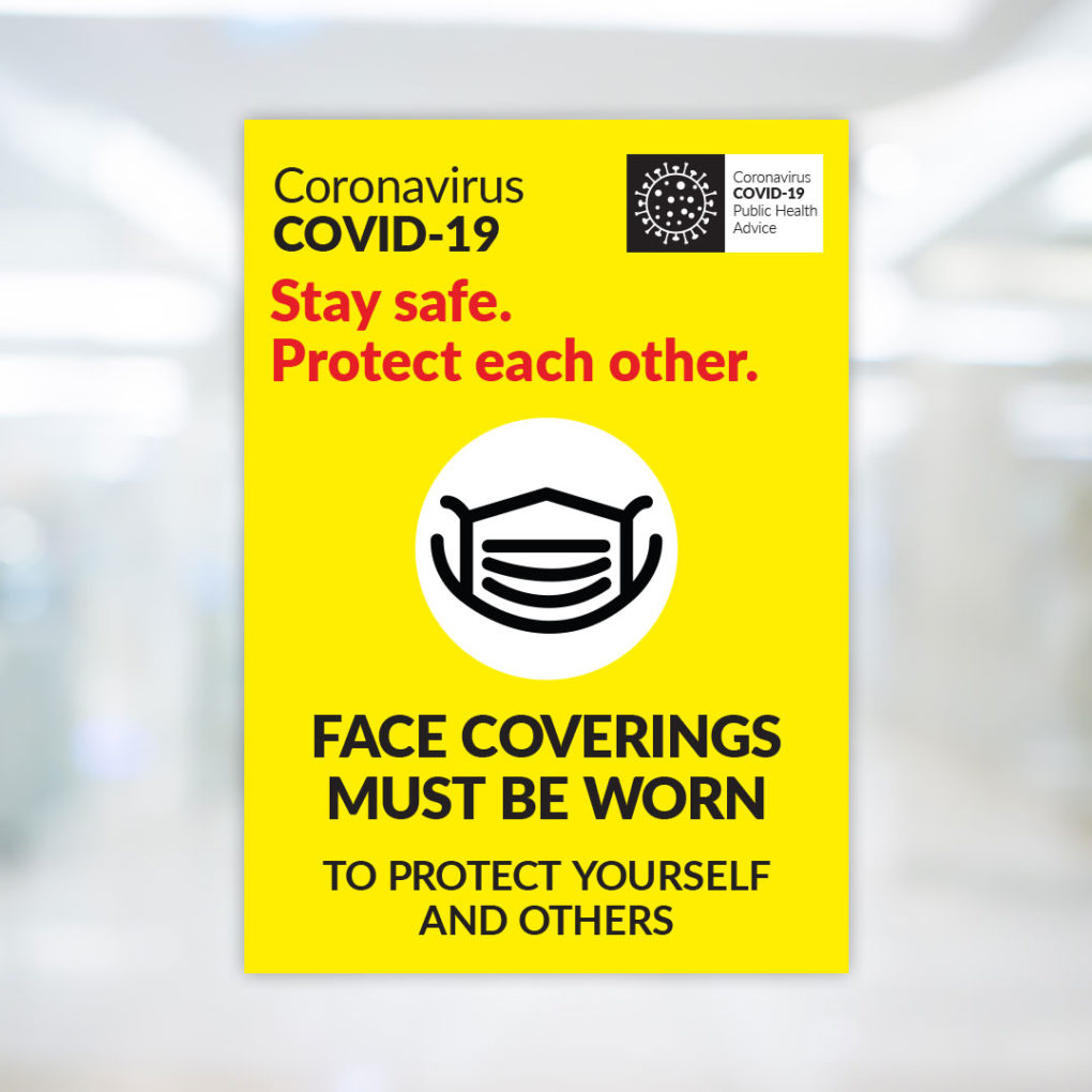 POSTERS A4 COVID19 20Pk (Sanitise/Wash/Face Mask/Info) Print