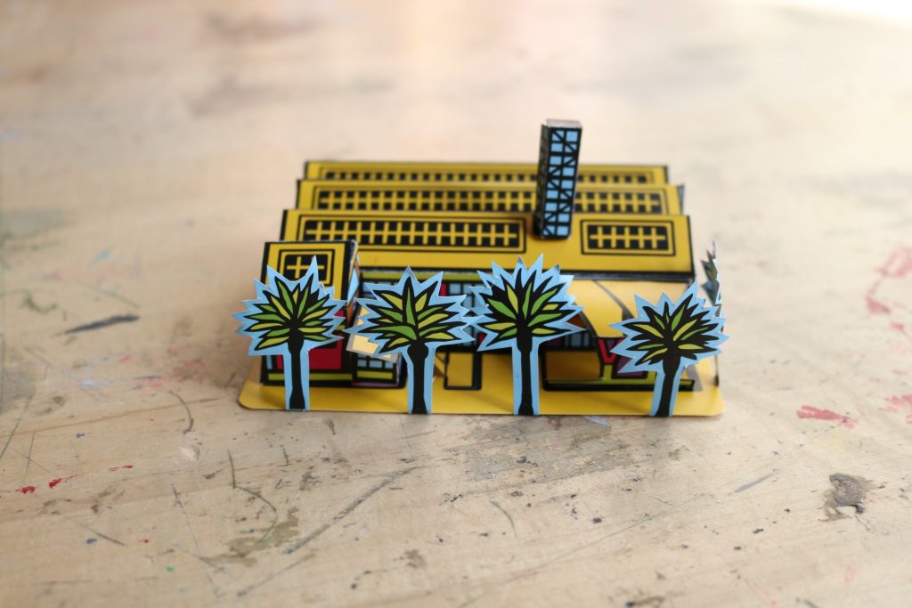 DIY Museum Paper Model Kit The New Children's Museum