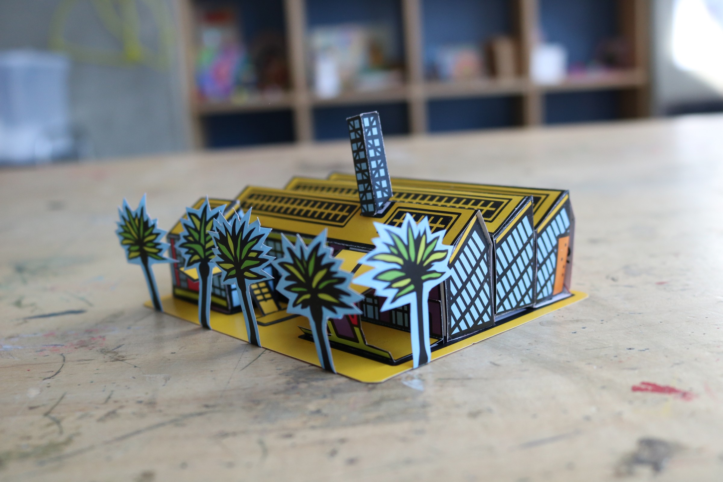 DIY Museum Paper Model Kit The New Children's Museum