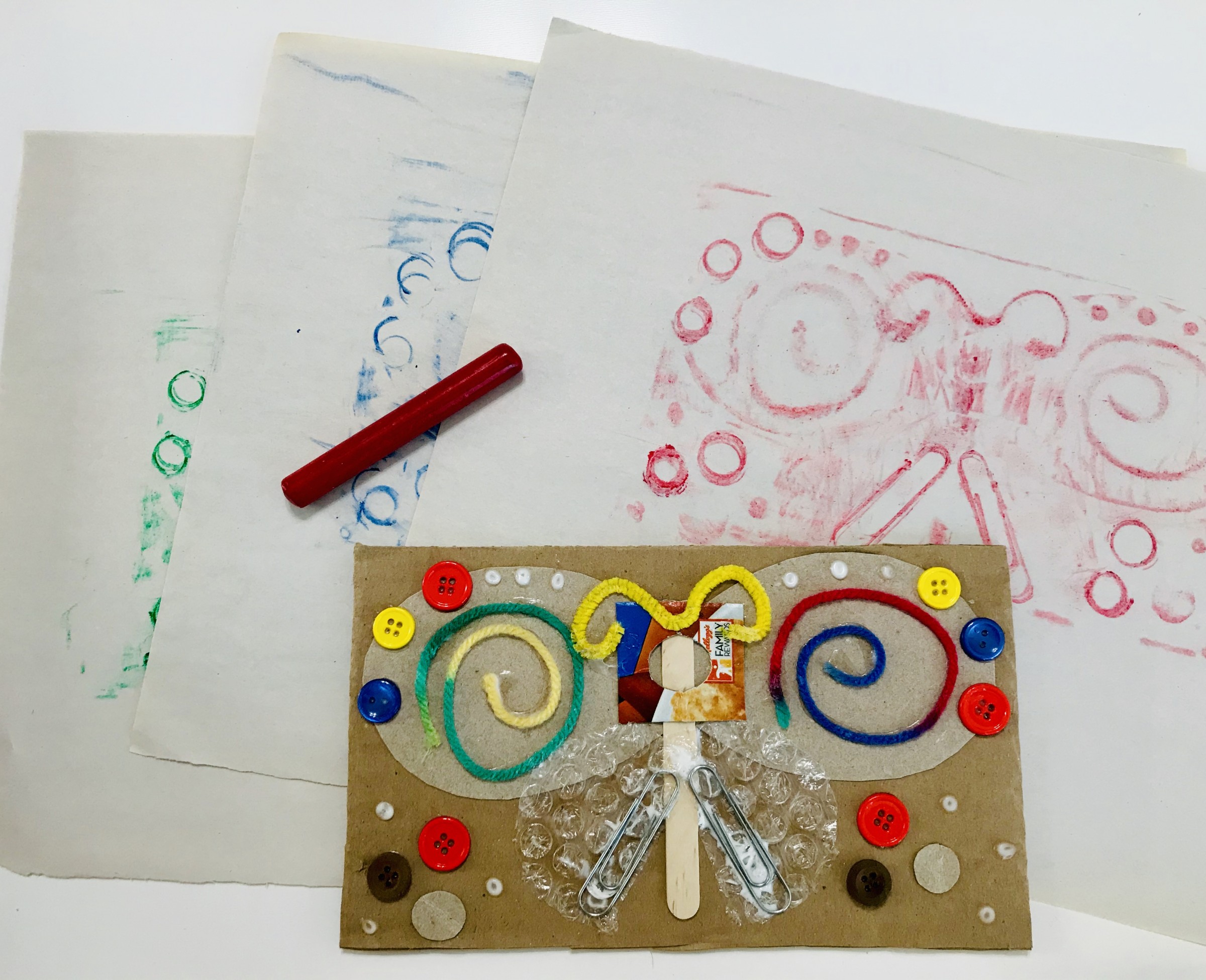 DIY Cardboard Collagraph The New Children's Museum