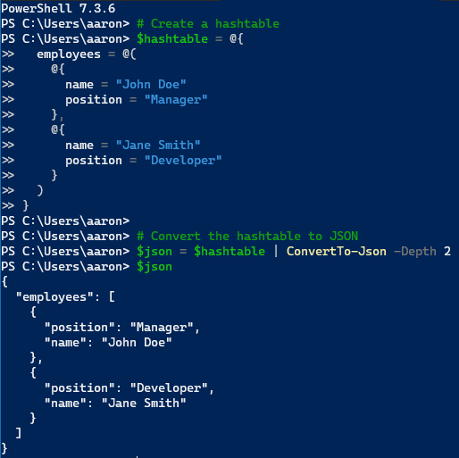 PowerShell and JSON A Practical Guide