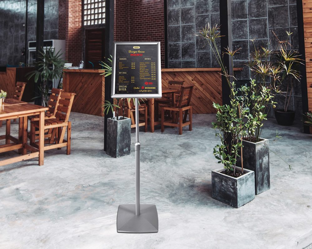 Portland Menu Stand A4 Think Print & Design