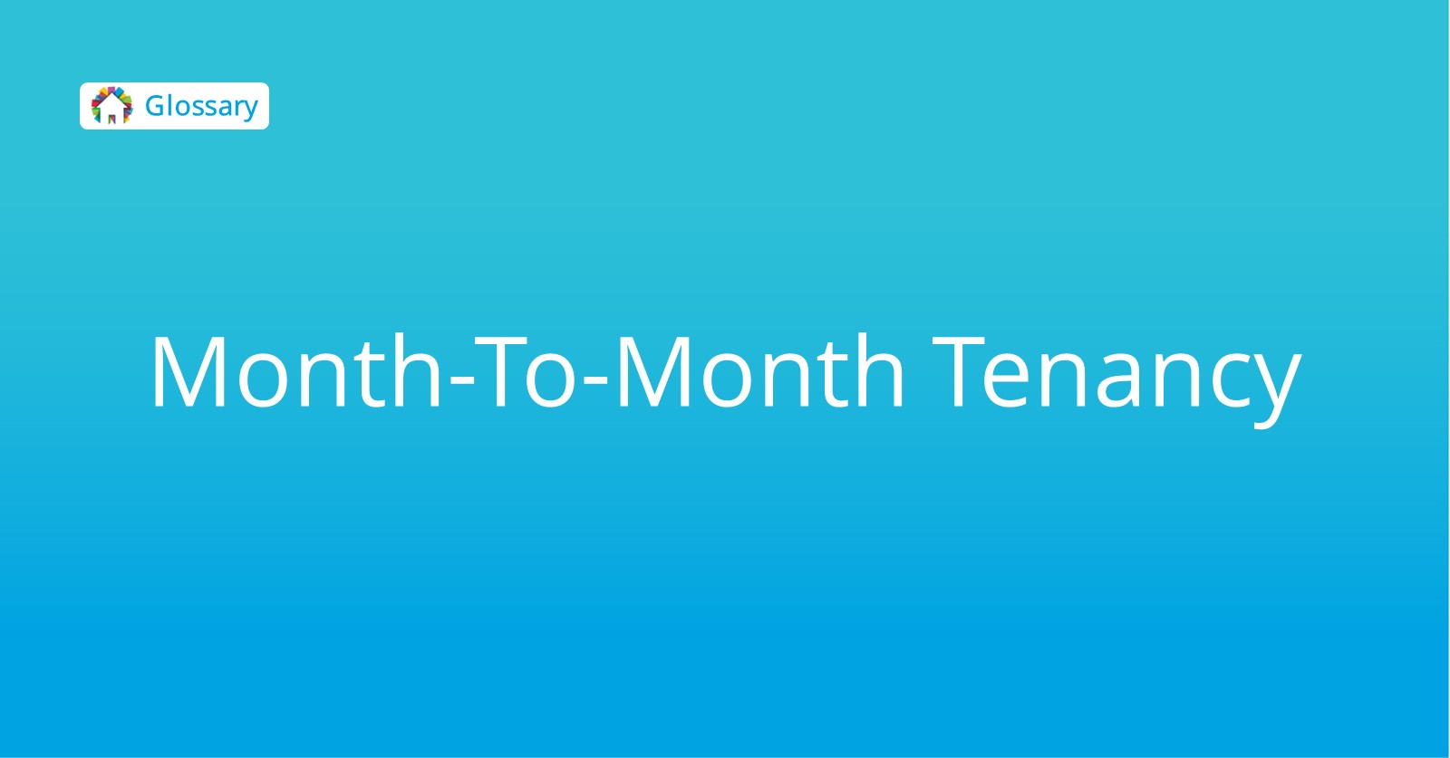 MonthToMonth Tenancy Think Realty