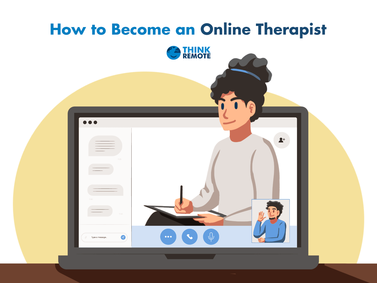 How to an Online Therapist ThinkRemote