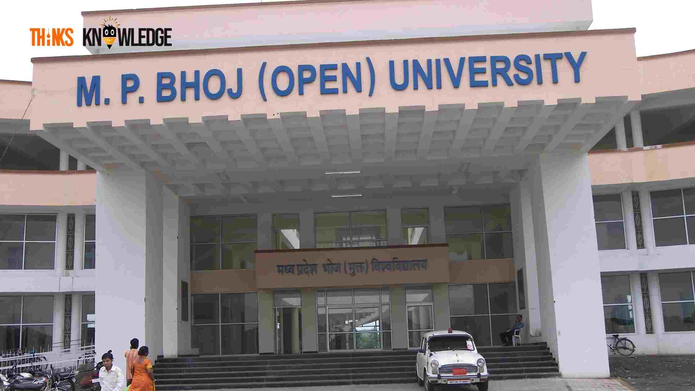 Madhya Pradesh MP Bhoj University Admission Process 2022, All Courses