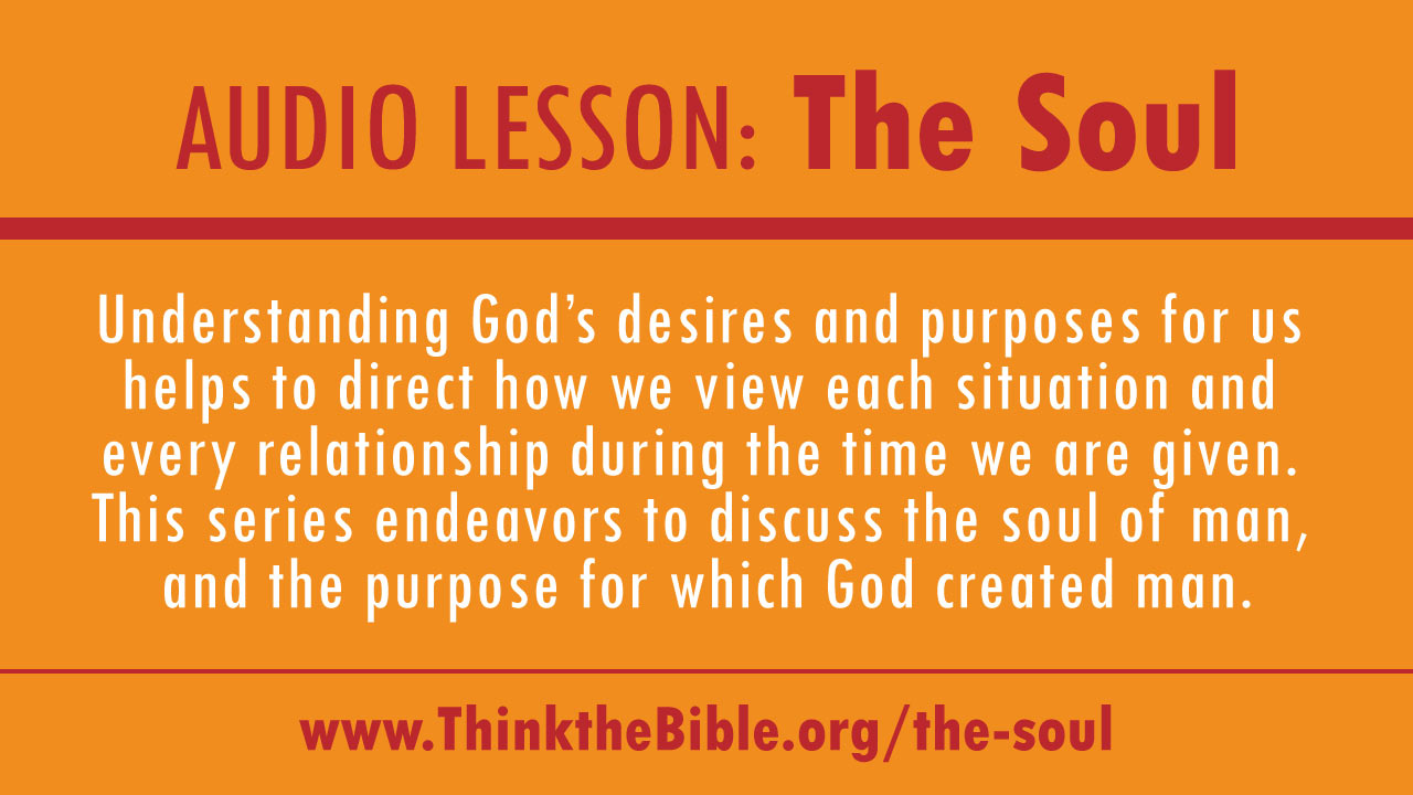 The Soul of Man Think the Bible