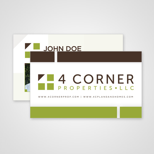 4 Corner Properties Designing Creative Graphics and sites in