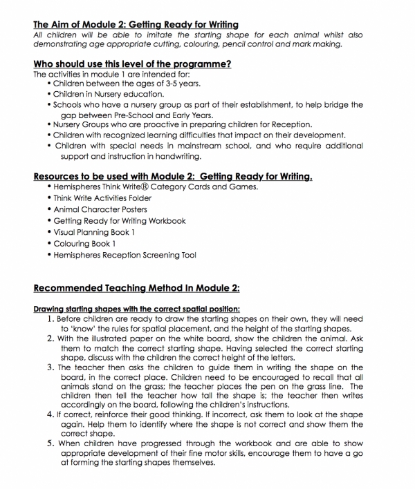 How to write a instruction manual