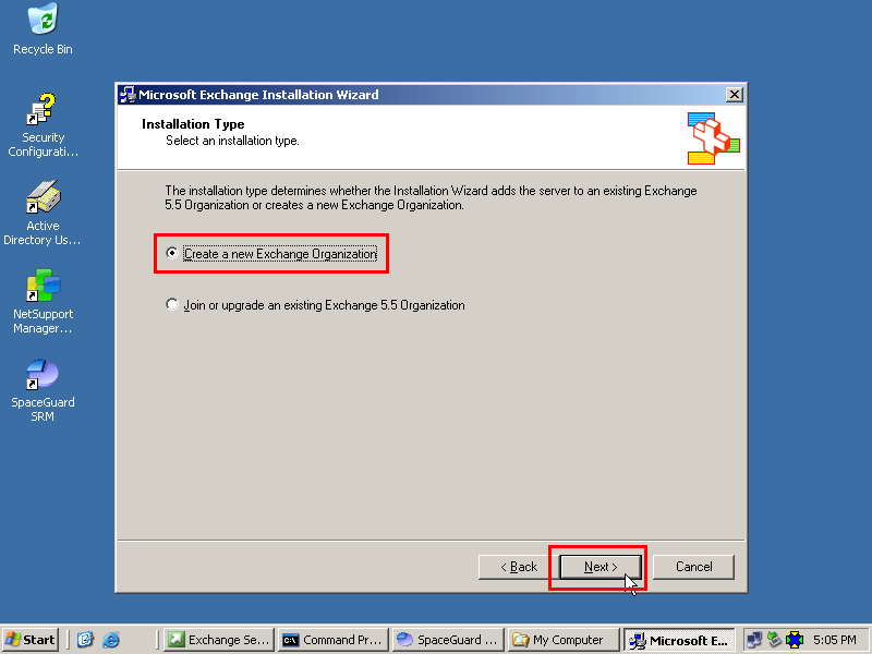 Step by Step Installasi Microsoft Exchange Server 2003 Coretan Hidupku