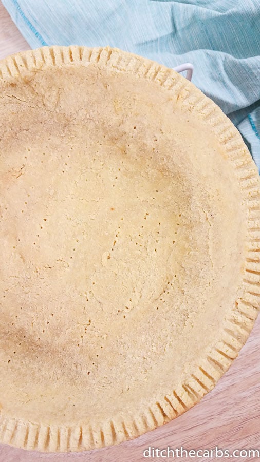 Easy LowCarb Almond Flour Pie Crust Thinlicious