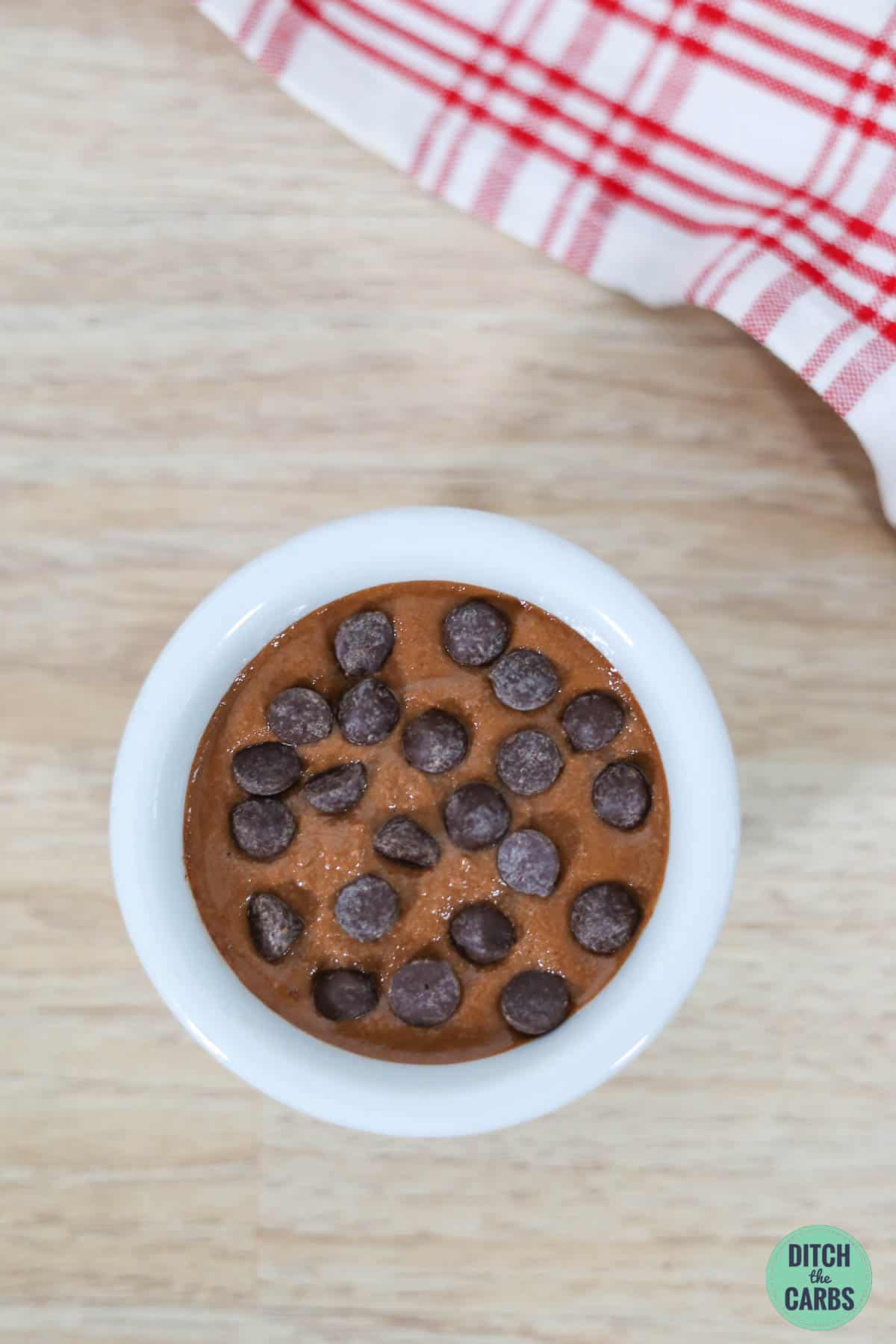 Easy Double Chocolate Keto Mug Cake (1Minute Recipe) Thinlicious