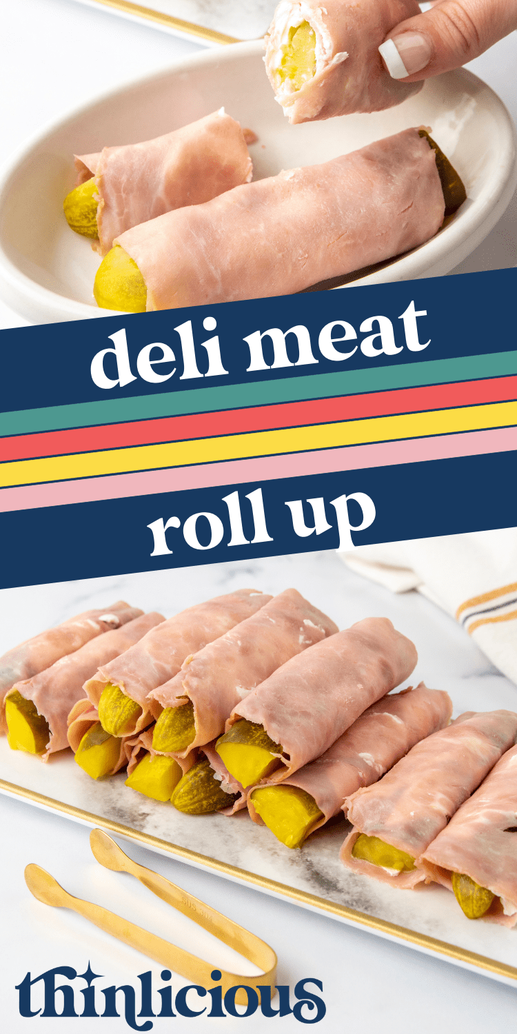 Quick & Easy Deli Meat LowCarb RollUps Thinlicious