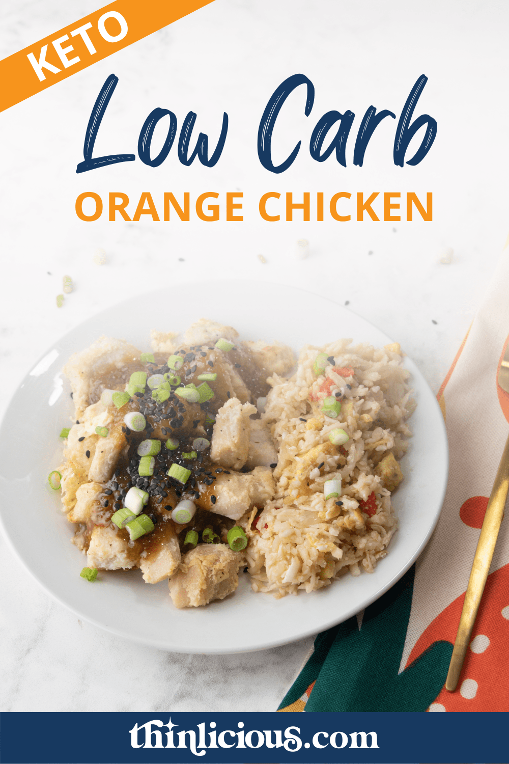 NoFail LowCarb Orange Chicken Takout Alternative