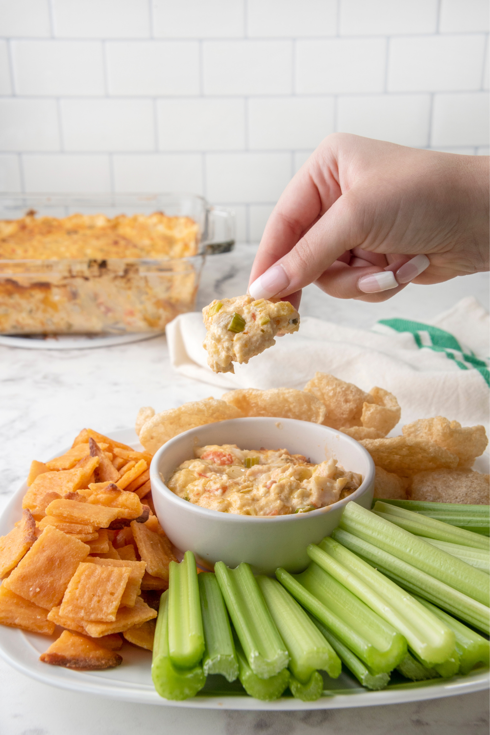 Mind Blowingly Delicious Creamy Hot Crab Dip Thinlicious