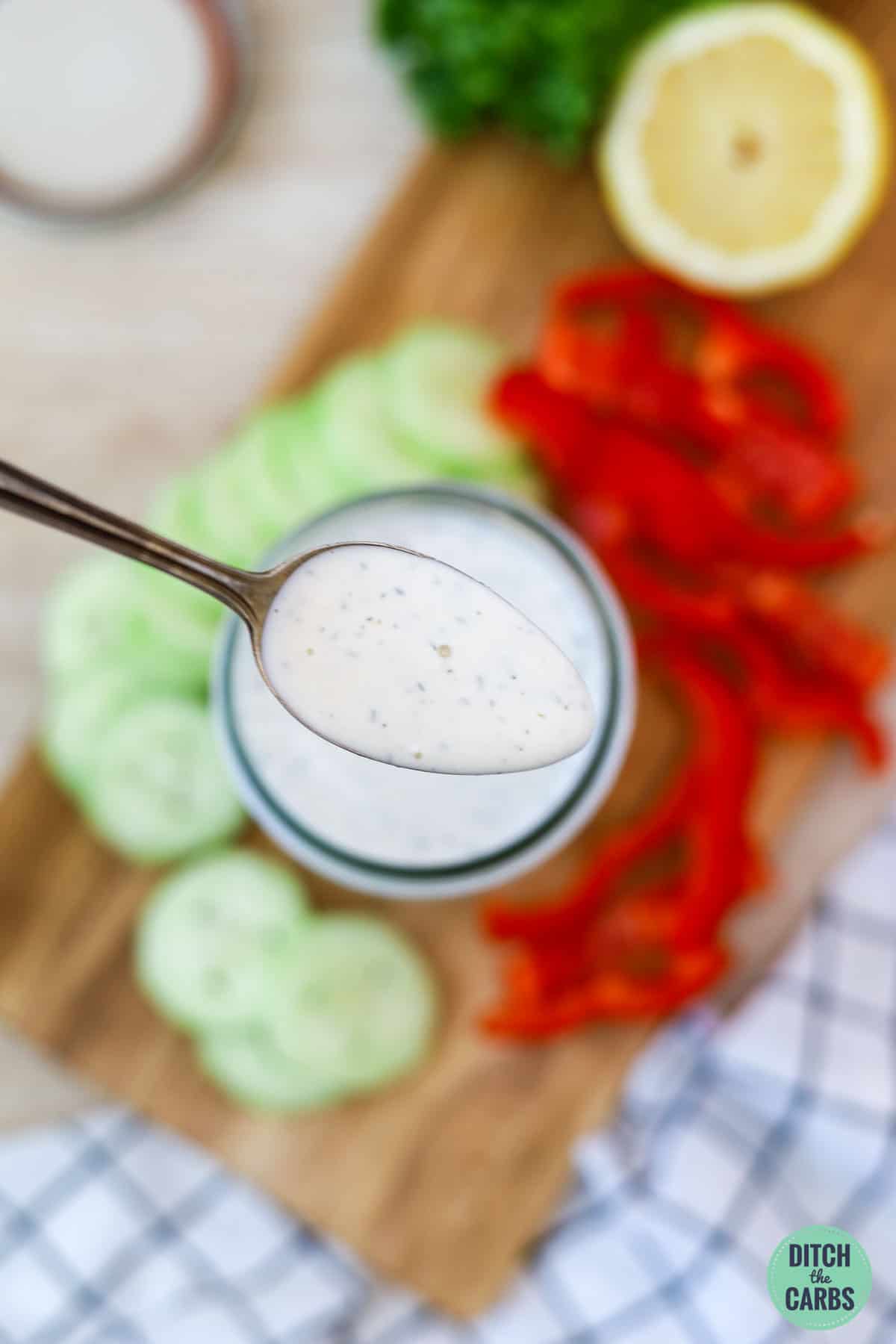 LowCarb Ranch Dressing Thinlicious