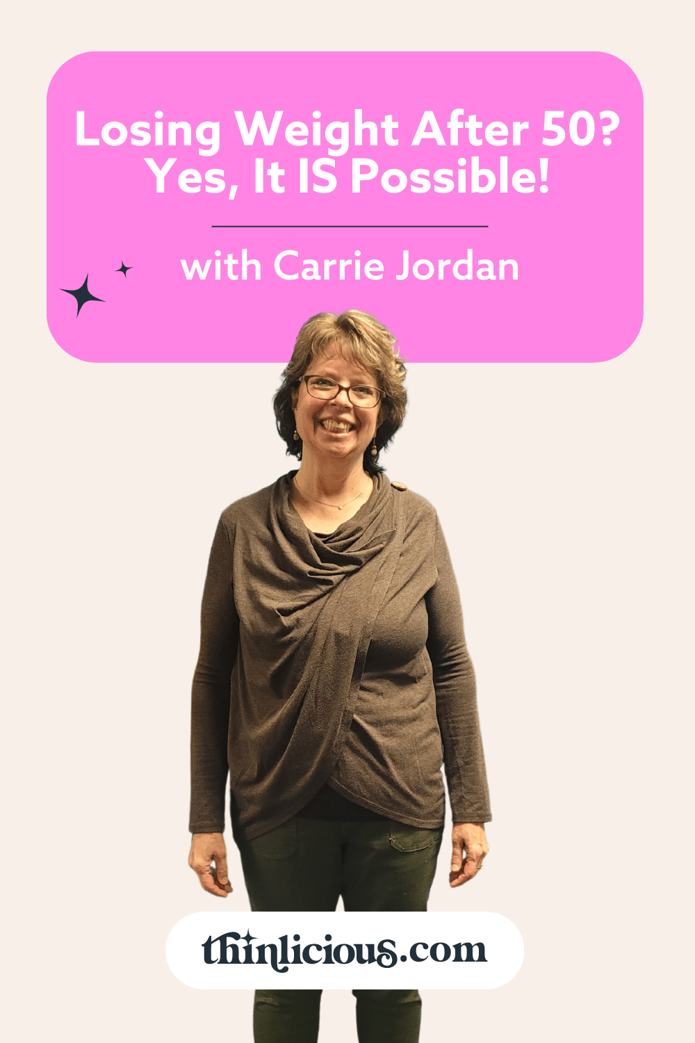 Losing Weight After 50? Yes, It IS Possible! Thinlicious