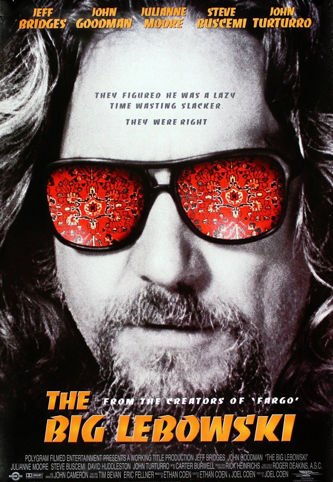פוסטר Big Lebowski The Dude Poster 3rd Ear Online Store