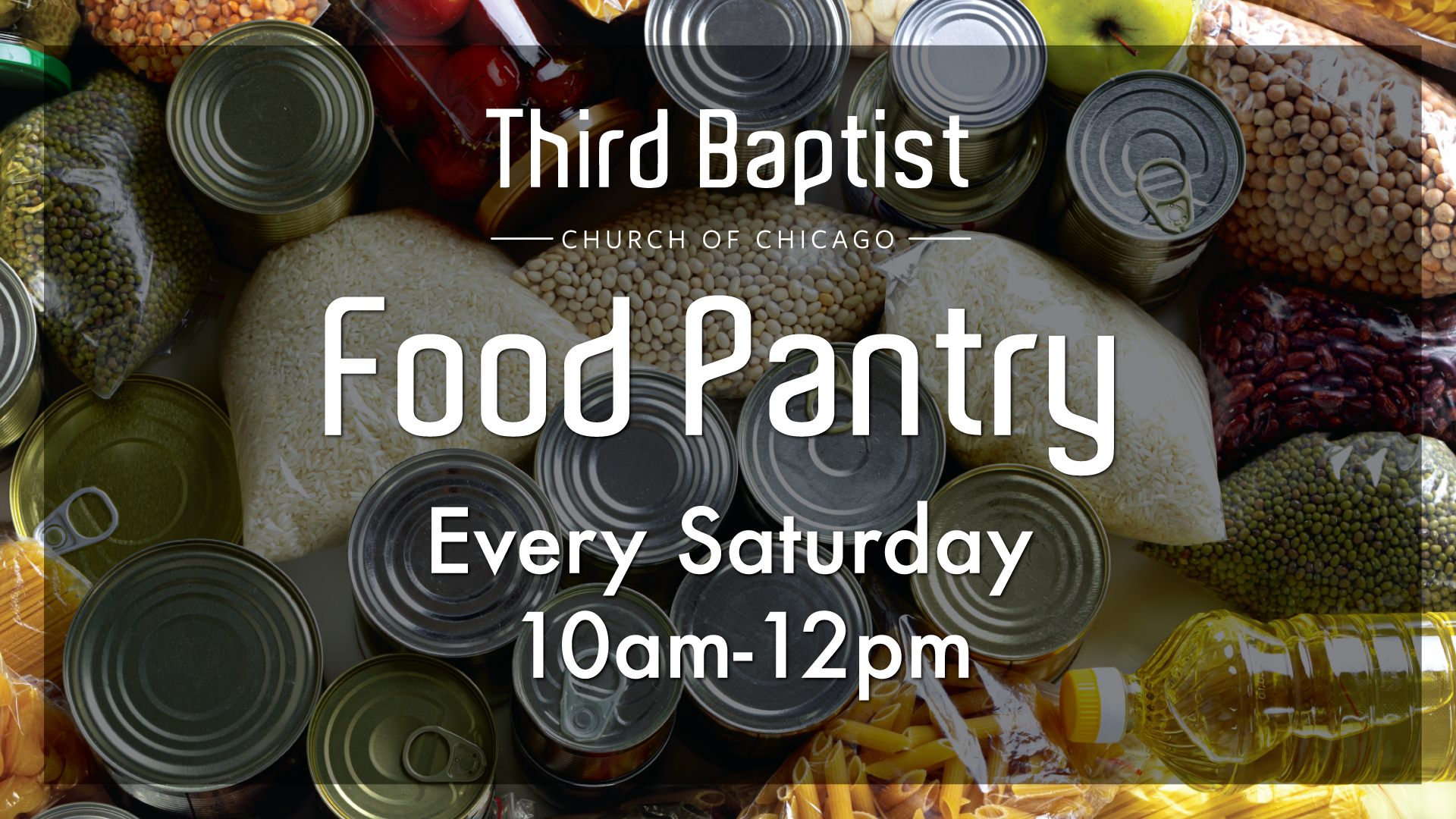 Food Pantry Third Baptist Church