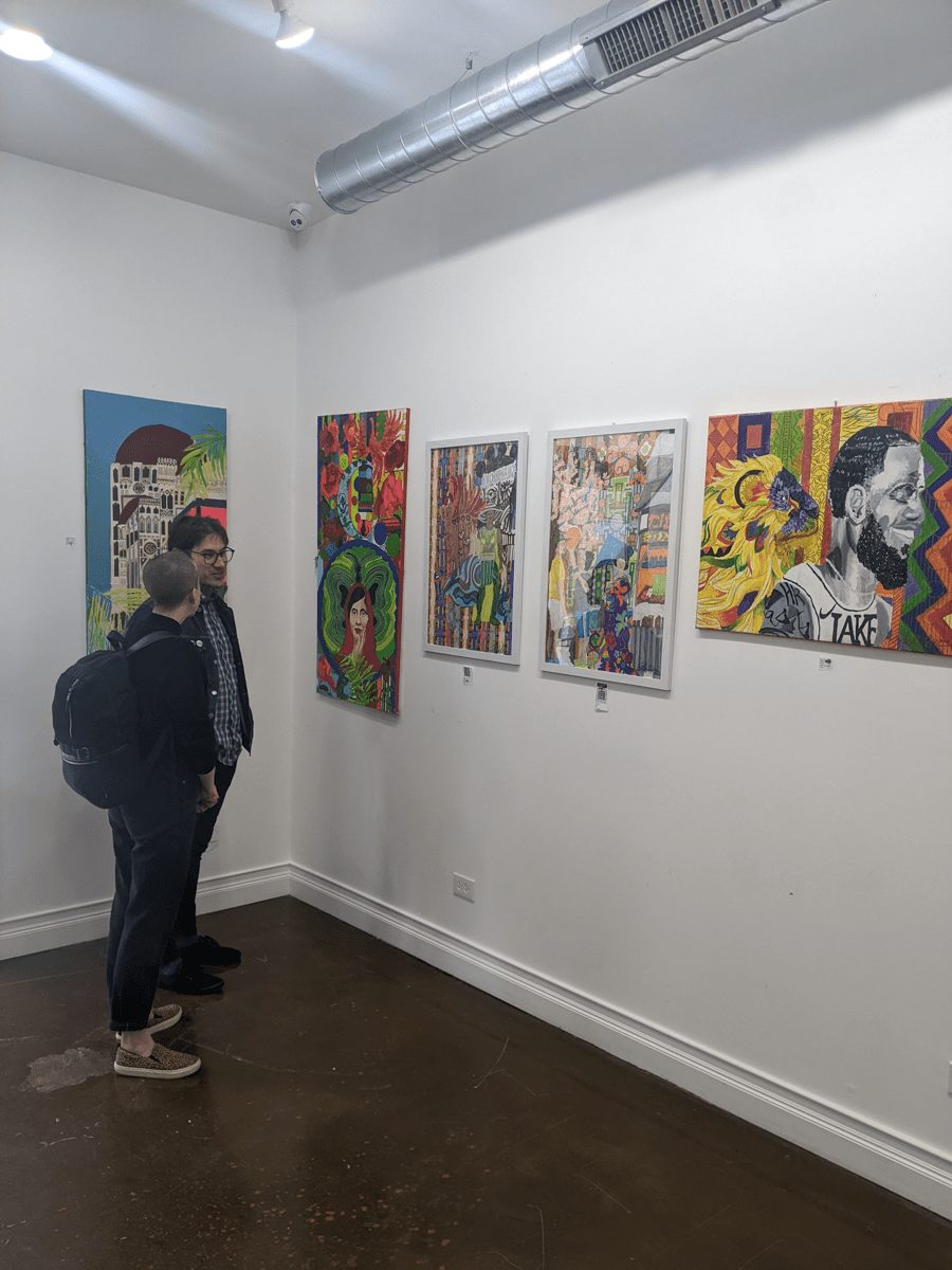 345 Art Gallery's Culture Capsule Exhibit Resonates with East Garfield