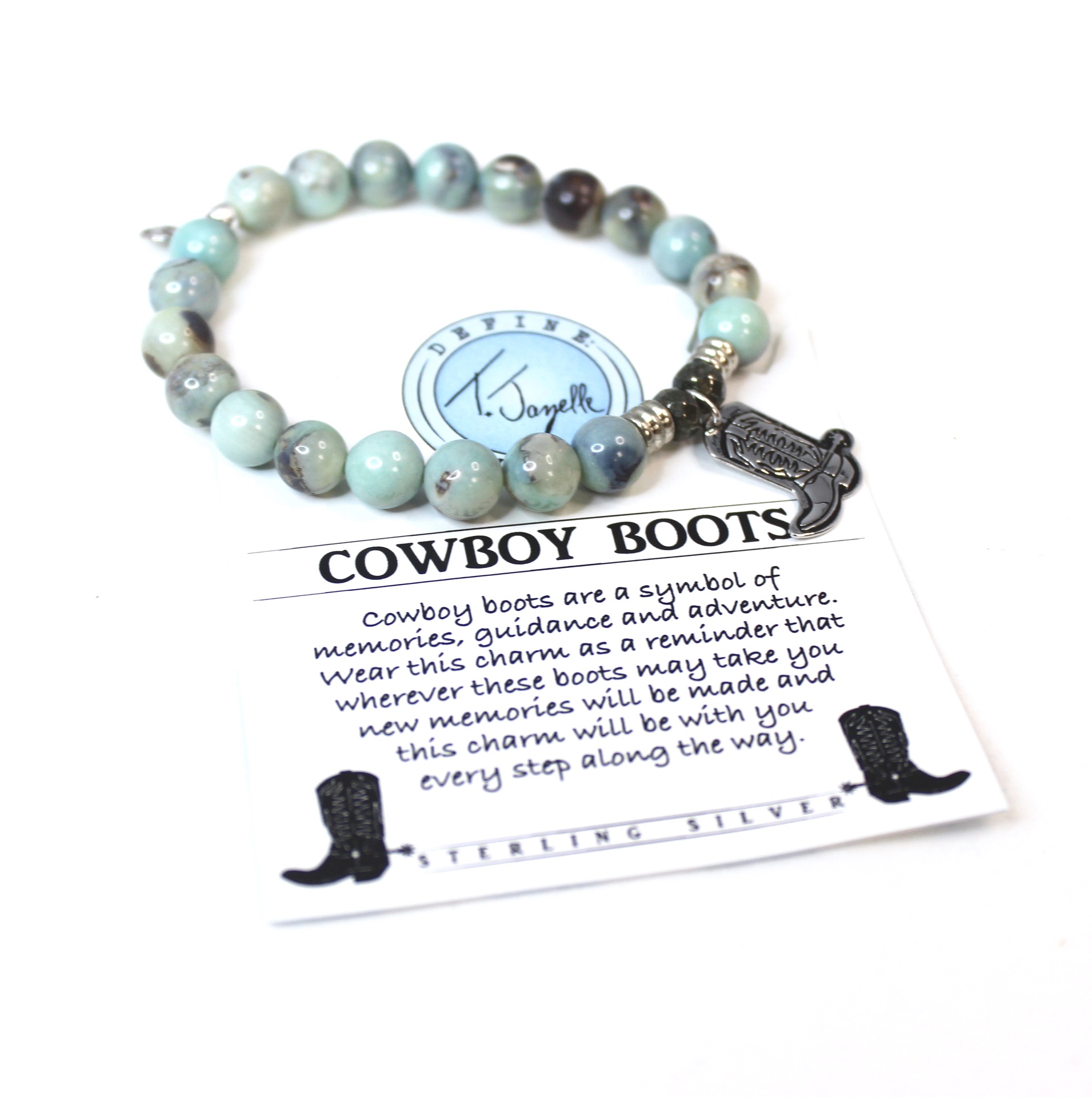 Cowboy Boot Bracelet Third Day Market