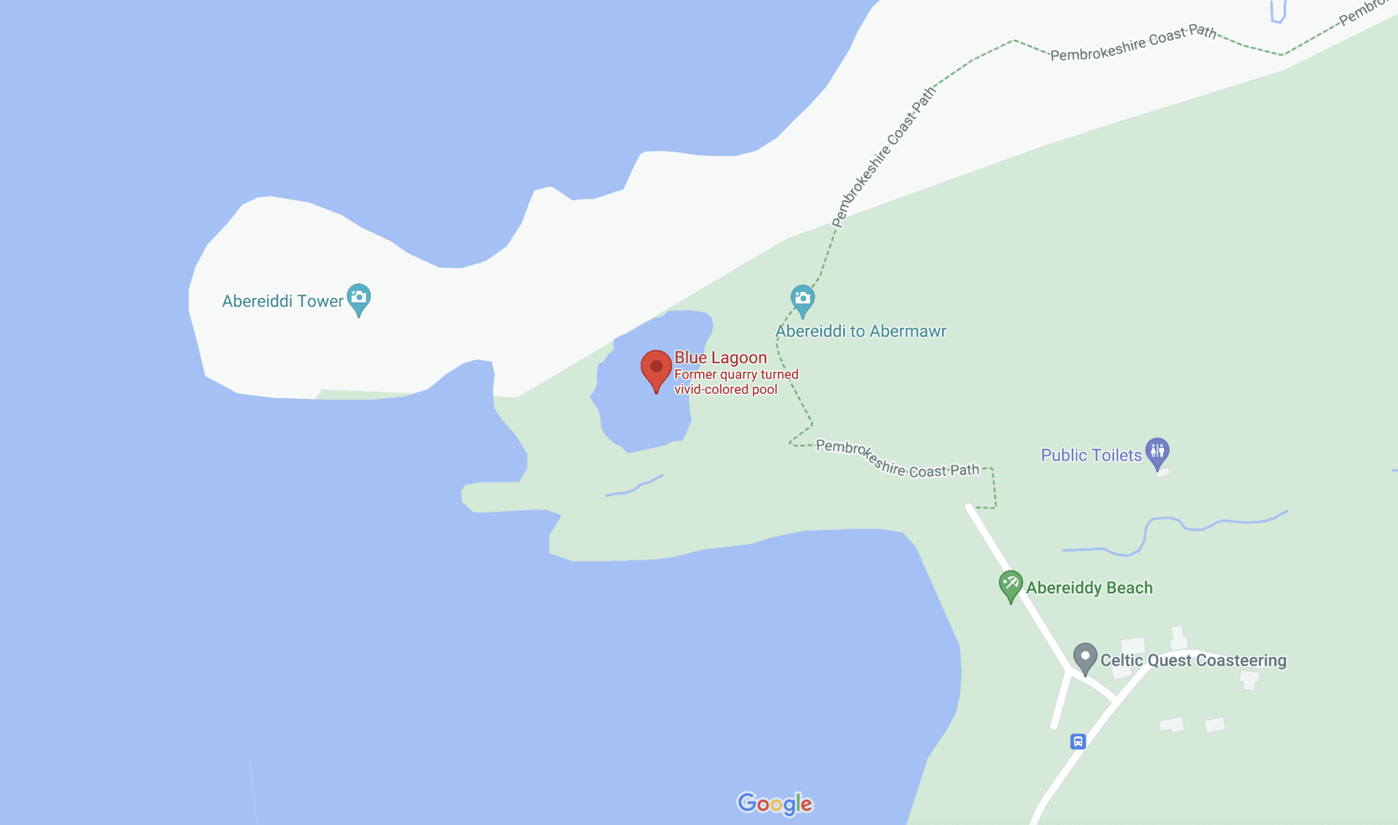 How To Visit The Magical Blue Lagoon In Pembrokeshire, Wales (2021)!