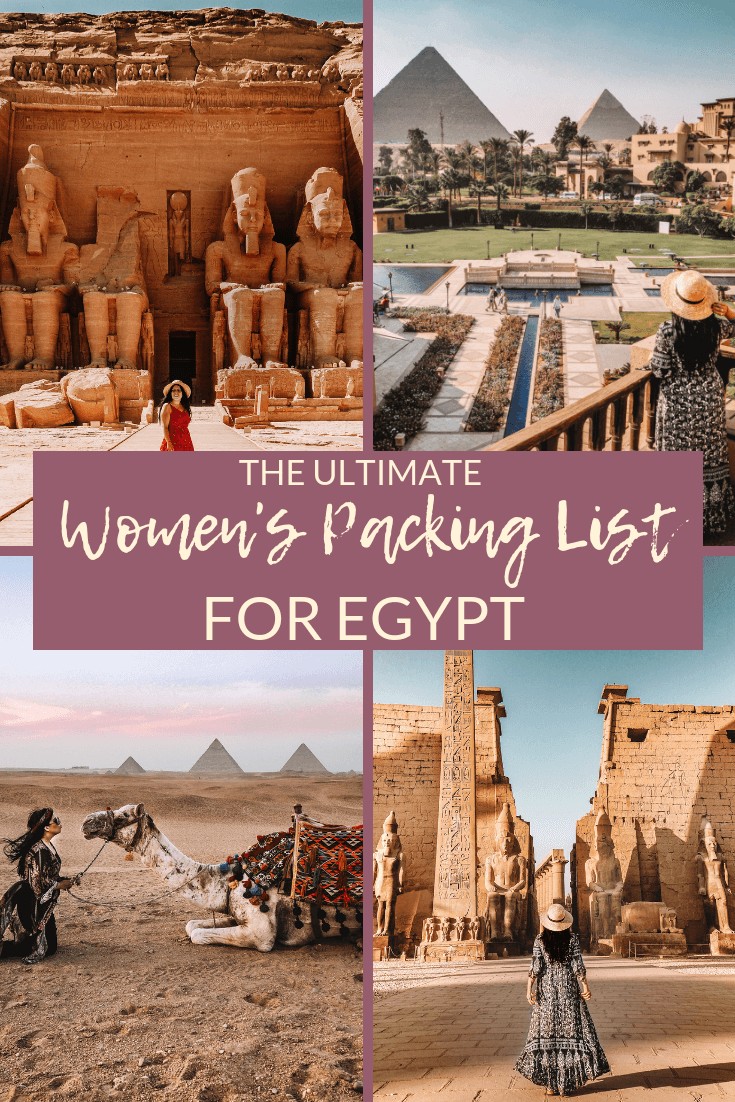 The Ultimate Women's Packing List For Egypt With Culturally Appropriate