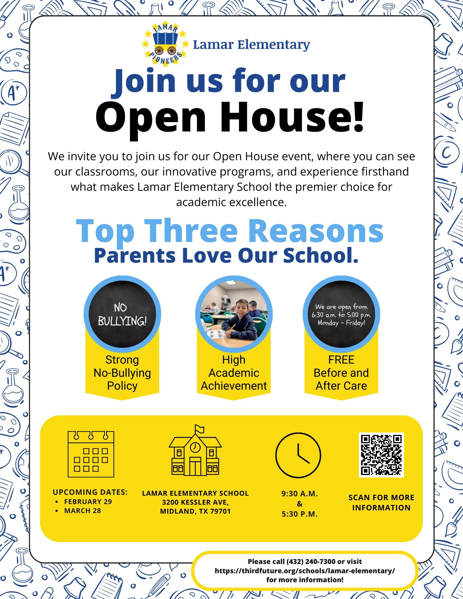 Lamar Elementary | Free PreK-6 Public Charter School | Midland, TX