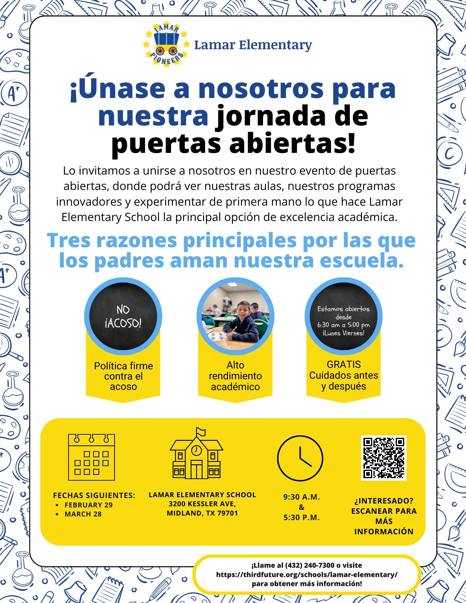 Lamar Elementary | Free PreK-6 Public Charter School | Midland, TX