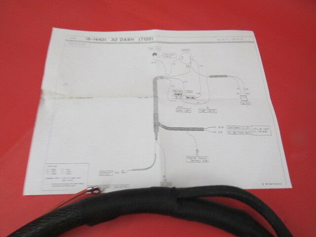 1932 Ford V8 original type cowl dash wiring harness – Early Ford Parts