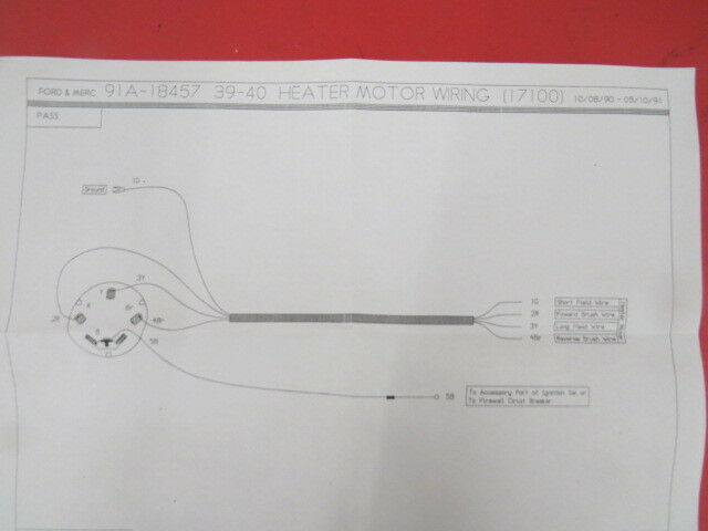 NEW 1939 1940 Ford heater wiring harness – Early Ford Parts | Third Gen