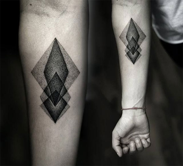 25 Trippy Geometric Tattoos (Photo Gallery) - Third Monk 543_x_600_jpg